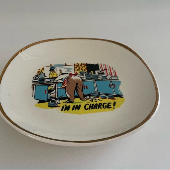 I’M IN CHARGE Vintage Prince William Plate Made in England collectible plate MCM - Picture 12 of 12